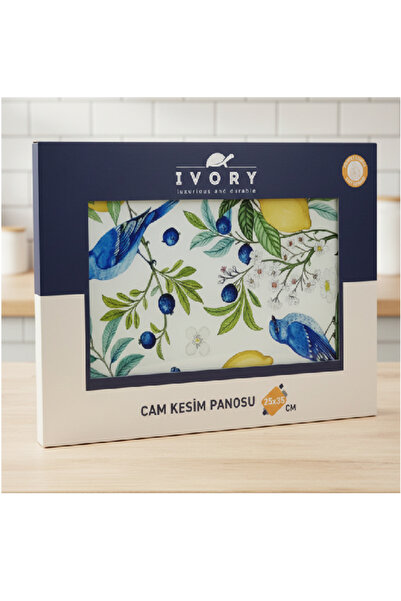 IVORY Glass Cutting Board Cutting Board 25X35 cm Mixed Pattern