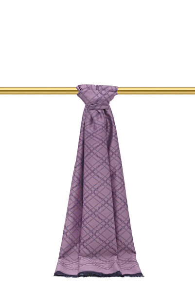 Bursa İpek Şal din mătase jacquard cu model de lanţ de ametist