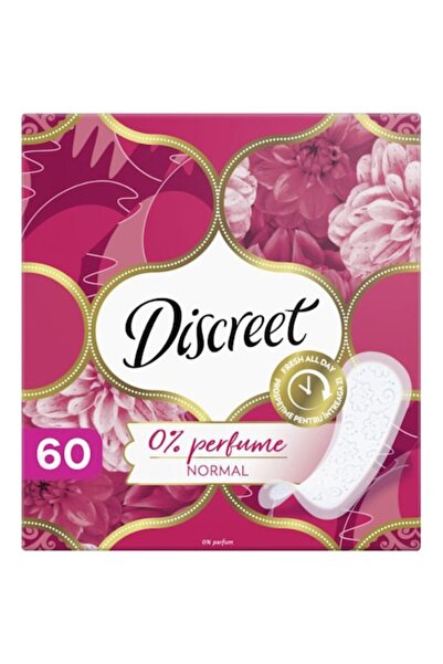 Discreet Absorbante zilnice normale, fără parfum, 60 buc.