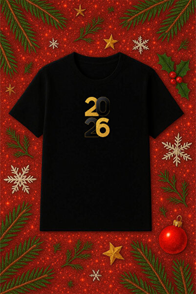 SVART WEAR Tricou tematic de Anul Nou supradimensionat tricou Crăciun Crăciun