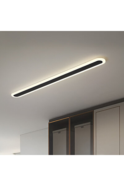 Alista Home Aplica LED de exterior SUHA, 50 cm, 6 W, IP65, Metal, Liniară, Neagră