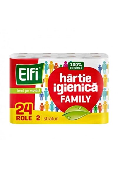 Elfi scented toilet paper, 2-ply, 24 rolls, 108 sheets/roll