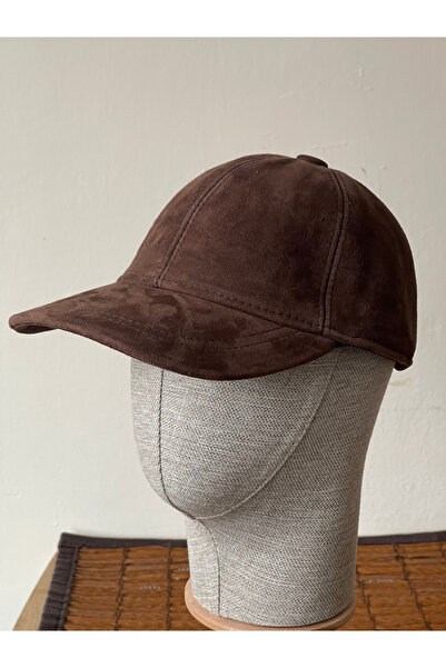 Rupen Kraft 100% Genuine Suede Leather Hat Sports Hat Cap Suede Hat Leather Hat Chamois Adjustable Size