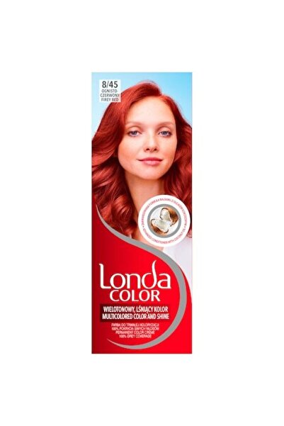 Londa Vopsea de păr permanentă 8/45 Roșu aprins, 110 ml