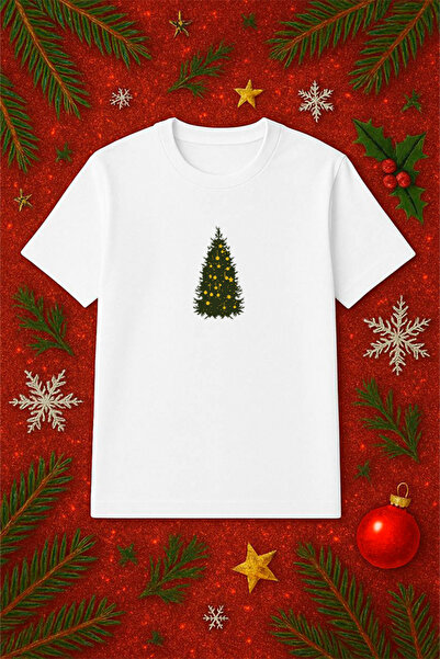 SVART WEAR Оверсайз тениска с коледна тематика