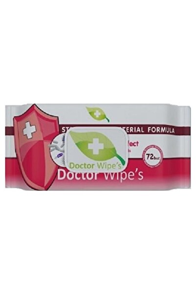 DOCTOR WIPES Șervețele umede 72 buc. Cu capac