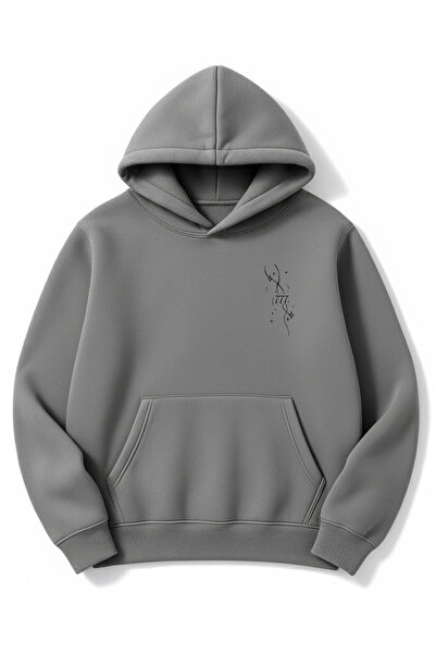 Altair Tr قصة فضفاضة سترة للجنسين 777 مطبوع بغطاء رأس