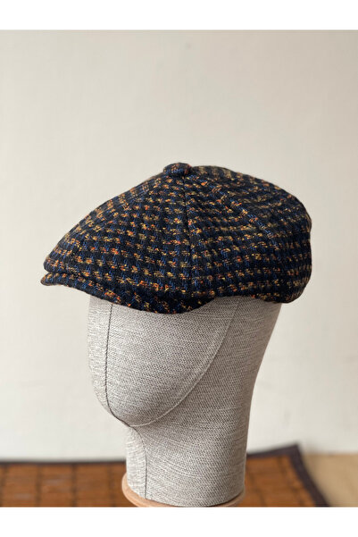 Rupen Kraft Winter special fabric woolen peaky blinders model draped unisex woolen cap hat