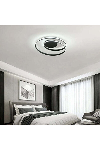 Alista Home Candelabru LED VECTOR Arcadia cu telecomandă, 56W, Rece/Cald/Neutru, Reglabil, Negru