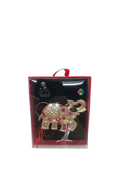 Vintage Brosa Martisor V9 Elefant 8cm x 10cm