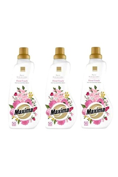 Sano Pachet de 3 balsam de rufe ultra-concentrat cu atingere florală, 1 l