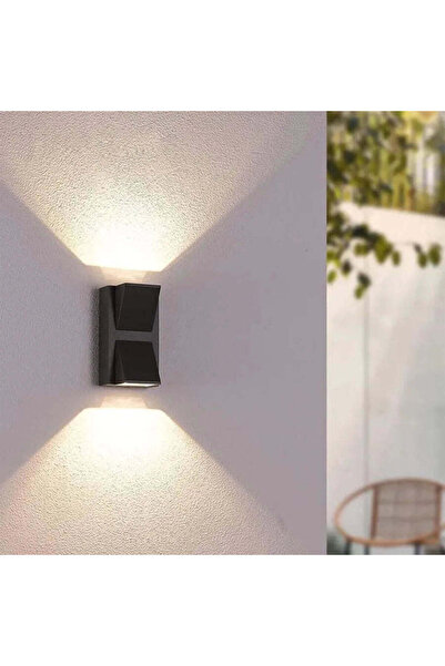 Alista Home Lampă de perete LED pentru exterior Kirima, 6 W, neagră