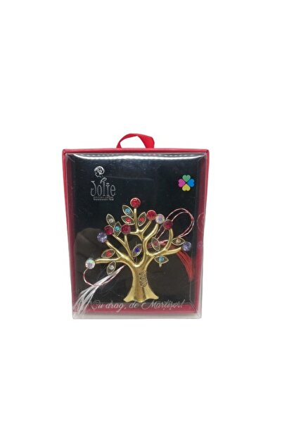 Vintage Broșă Mărțișor V10 Arborele Vieții 8cm x 10cm