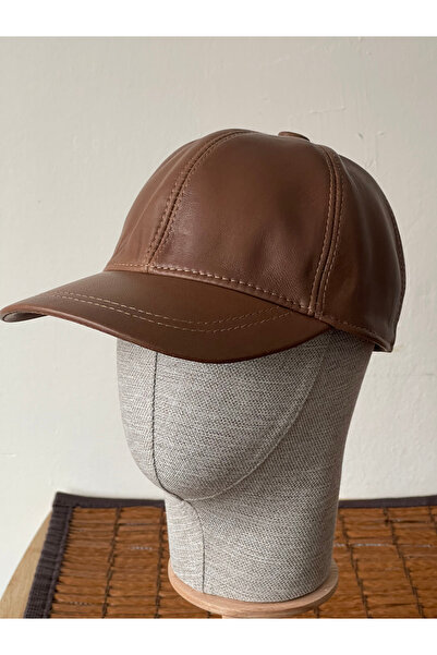 Rupen Kraft 100% genuine leather hat sport hat leather cap kep leather hat suede adjustable size