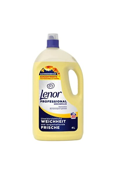lenor Balsam de rufe concentrat Professional Summer Breeze, 4 l, 200 spălări