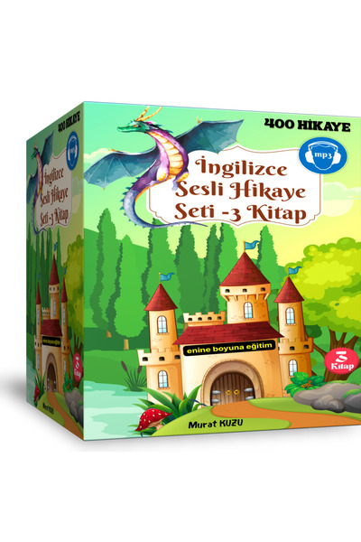 EBE Enine Boyuna Eğitim İngilizce Sesli Hikâye Kitap Seti