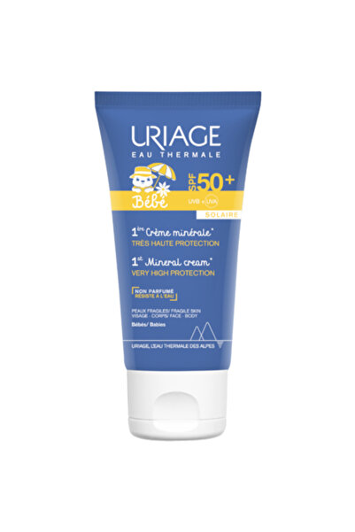 Uriage Cremă minerală pentru bebeluși SPF50, 50 ml