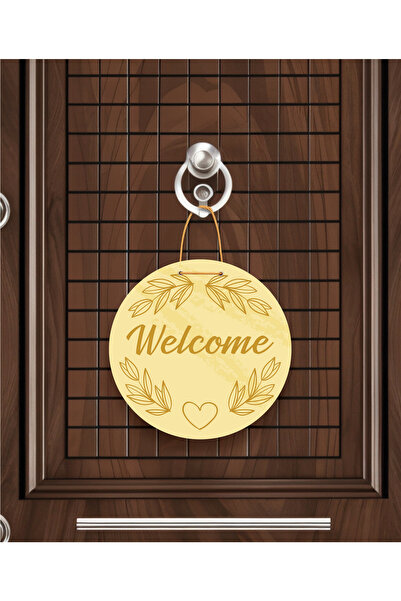 M&H Quality Στολίδι για την πόρτα με μοτίβο λουλουδιών |   Αξεσουάρ πόρτας