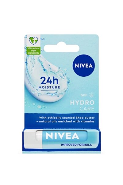NIVEA Balsam de buze Hydro Care pentru îngrijirea buzelor, 4,8 g