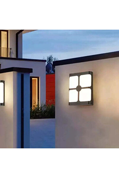 Alista Home Timeea LED Outdoor Wall Light, 18 W, Black, 6000 K