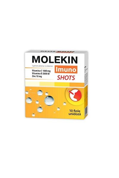 Zdrovit Injecții Molekin Imuno, 10 flacoane