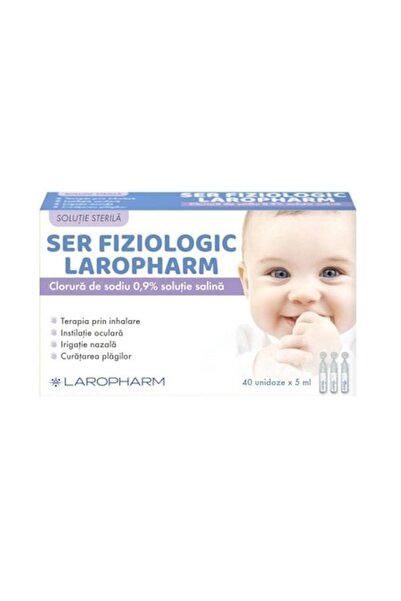 Laropharm Φυσιολογικός Ορός 40 Μονάδες x 5ml