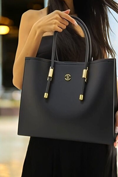 QUB CLUB حقيبة يد وكتف نسائية كبيرة الحجم |   تصميم بسيط وأنيق للموسم الجديد