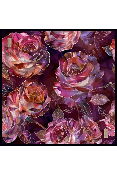 LA BOUTIQUE Sura Silk Scarf - Autumn-Winter - 2558-01