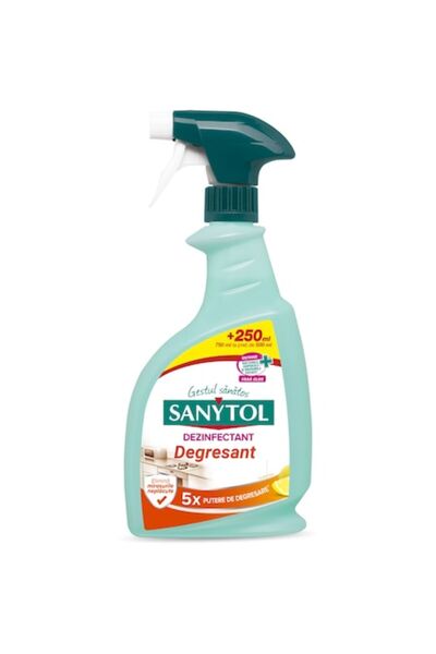 Sanytol Soluție dezinfectantă de curățare pentru bucătărie, 750 ml