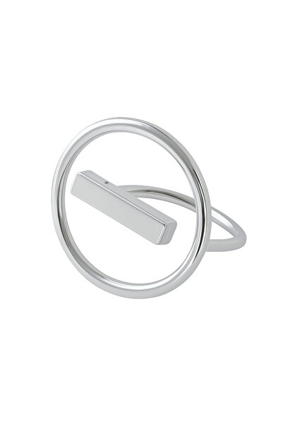 Venus Design خاتم دائري من الفولاذ (قابل للتعديل)