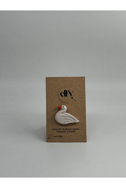 Elfy Art Elfy Seramik Broş