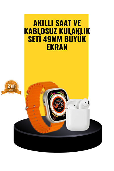 karok Watch 9 Max Akıllı Saat Sesli Görüşme Özellikli Kulaklık Seti ucuz