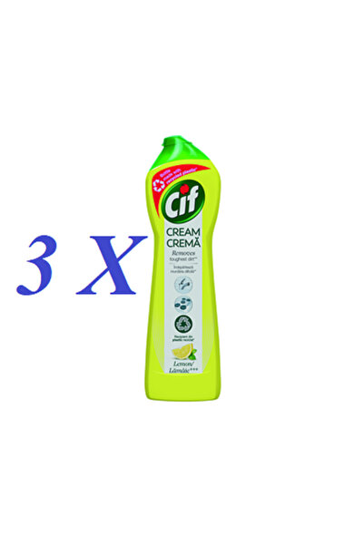 Cif Lemon Cream 250 ml - 3 pcs