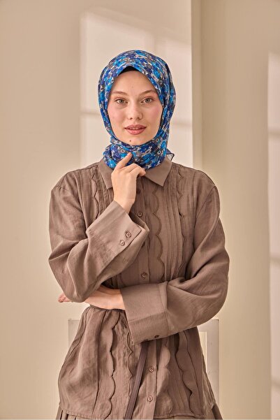 Silk Home 01 Wild Flowers Pattern Soft Scarf