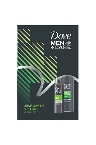 Dove Men Set +Care Self Care Extra Fresh: Spray antiperspirant 150 ml + Gel d...