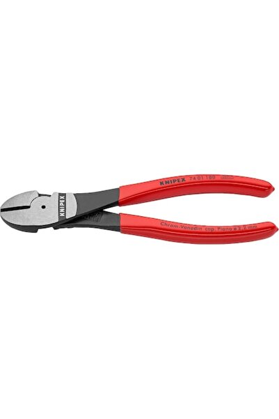 Knipex Clește cu tăiere diagonală cu pârghie mare, 180 mm