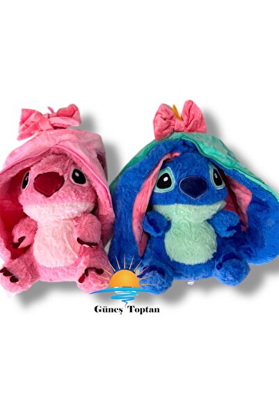 oydaş oyuncak Lilo ve stıtch fermuarlı koza oyuncak