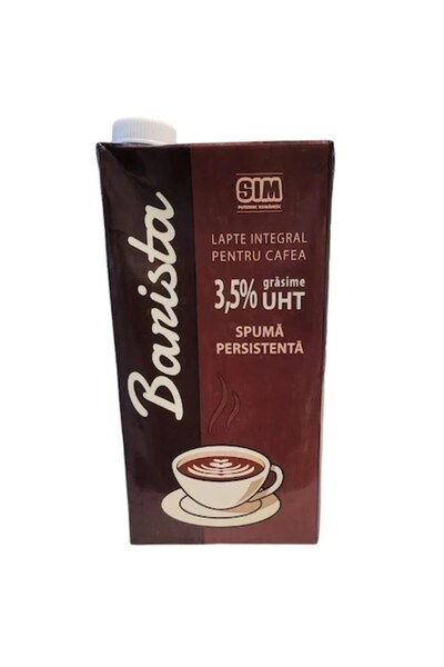 SİM Lapte Barista, UHT, 3,8%,