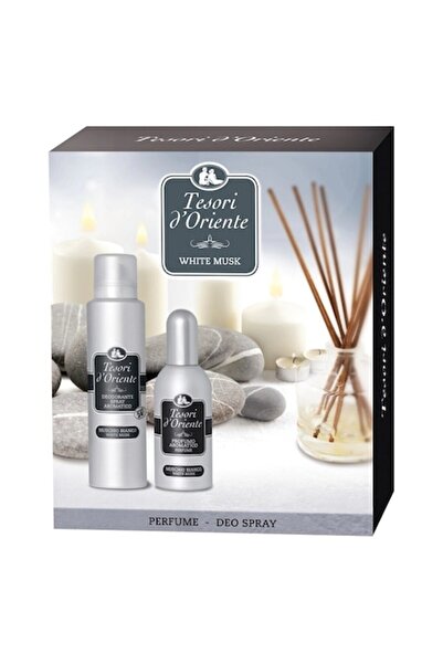 Tesori d'Oriente Set 2 x Apă de toaletă White Musk 100 ml + Deodorant spray 1...