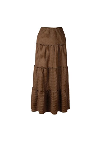 trender 26Ki40000010 Bubble Khaki Women's Skirt 6422