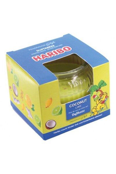 Maoam Haribo scented candle 85g - Coconut Lime - The magic of fragrance in ev...