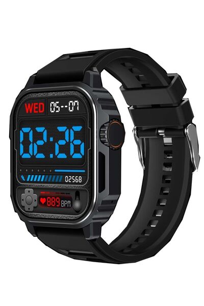 Generic TW11 49 MM Smart Watch With Health Monitoring Bluetooth Calling and Multi Functional NFC