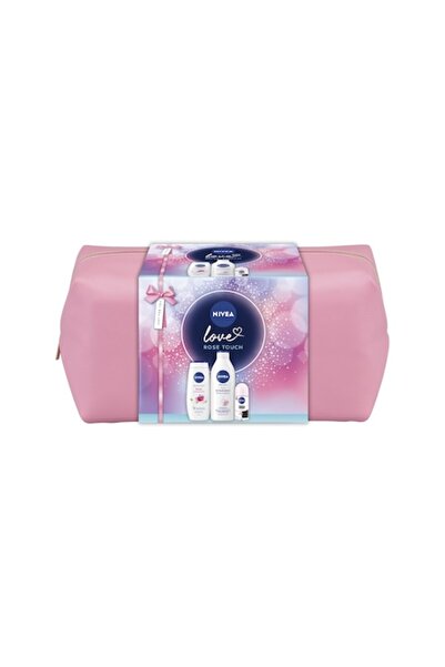 NIVEA Loțiune de corp cu trandafir și argan 400 ml + Gel de duș cu trandafir ...