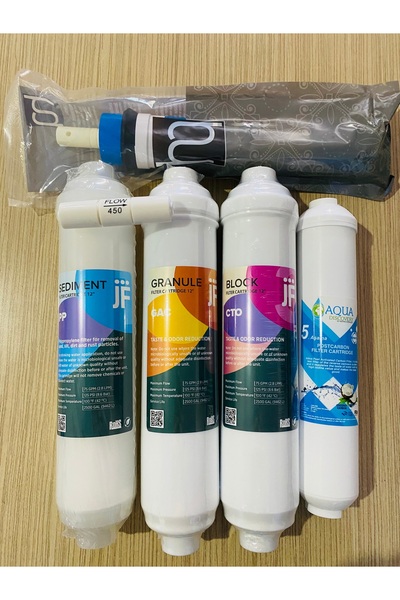 Jf Su Arıtma Filtre Seti ( 6 parça ) ORJİNAL ÜRÜN