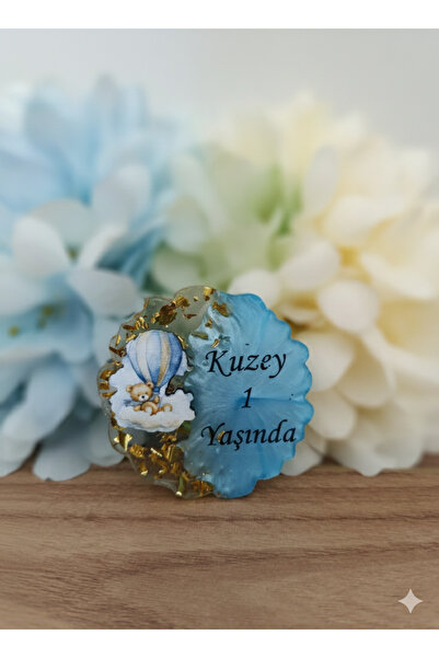 Bebek Erkek magneti hediyelik mevlüt hediyelik yenidoğan hediyelik 20 adet