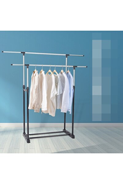 Generic Double floor clothes rack
