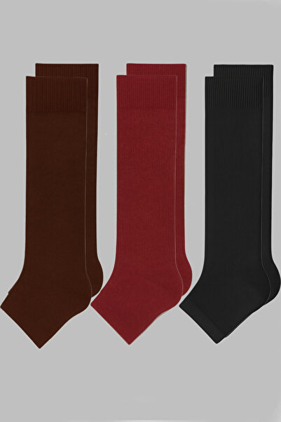 EFFE 3 Pieces of Noseless Basic Cotton Yoga Leggings