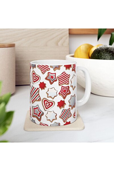 BASKIBAZAR Since 2020 New Year's Series - Candy and Stars - Printed Mug