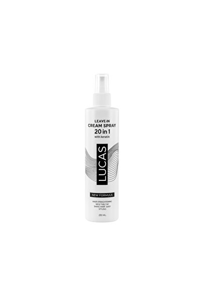 LUCAS Hair Cream Spray - Leave-in - 20 in 1 with Keratin 250ml