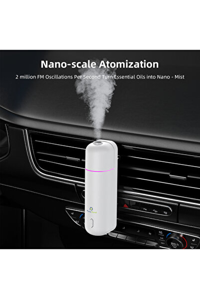 PHONE PLANET جهاز تعطير السيارة الذكي من بتقنية الرذاذ النانوي – تصميم أنيق محمول